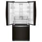 Refrigerador 20 pies cúbicos French Door 3 puertas Negro 2