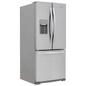 Refrigerador 20 pies cúbicos French Door de 3 puertas Gris 10