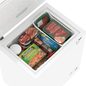 Congelador Horizontal de 141 litros Dual cooling Blanco 10