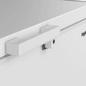 Congelador Horizontal de 302 litros Dual cooling Blanco 4