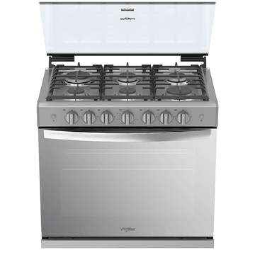 Estufa de Gas Empotrable 30" con 6 Quemadores Gris WER3000D 1