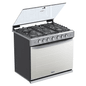 Estufa de Gas Xpert Flamma 30" con 6 Quemadores  Gris 2