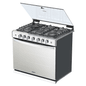 Estufa de Gas Xpert Flamma 30" con 6 Quemadores  Gris 3