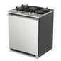 Estufa de Gas Side Door Al Piso 30" con 5 quemadores Gris 9