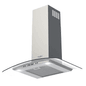 Campana De Pared de 76 cm de Acero Inoxidable Gris 3