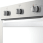 Horno de gas 24 pulgadas empotrable de convección Gris 2
