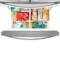 Refrigerador 25 pies cúbicos French Door 4 puertas Gris 3