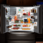 Refrigerador 25 pies cúbicos French Door 4 puertas Gris 6