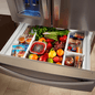 Refrigerador 25 pies cúbicos French Door 4 puertas Gris 7