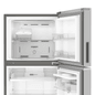 Refrigerador 13 pies cúbicos Top Mount Xpert Energy Saver Gris con despachador de agua 8