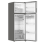 Refrigerador 14 pies cúbicos Top Mount de 2 puertas Gris 5