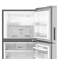 Refrigerador 14 pies cúbicos Top Mount de 2 puertas Gris 8