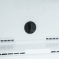 Refrigerador de 18 pies cúbicos Top Mount 2 puertas Gris 8