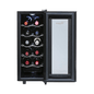 Cava de vinos 12 botellas Negro 4