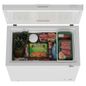 Congelador horizontal de 198 litros Dual Cooling Blanco