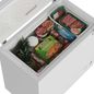 Congelador horizontal de 198 litros Dual Cooling Blanco