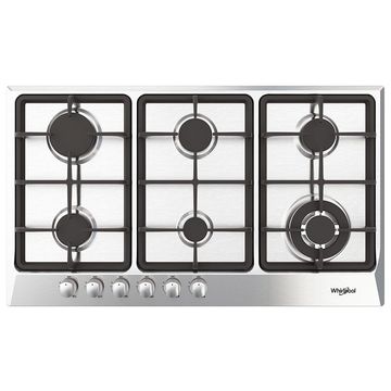 Parrilla de Gas de 34 IN 6 quemadores Acero inoxidable Gris WP3650S