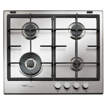 Parrilla de Gas de 23 IN 4 quemadores Acero inoxidable Gris AKT700IXL