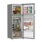 Refrigerador 11 pies cúbicos Top Mount 2 puertas Gris
