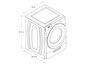 Lavadora 18kg Carga Frontal Alta Eficiencia Load&Go Blanca