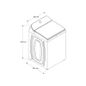 Lavadora 22kg Carga Superior Xpert System Blanca Impeller