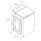 Lavadora 16kg Carga Superior Xpert System Blanca Agitador