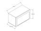 Microcampana Inteligente 1.9 pies cúbicos / 53 L Gris