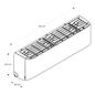 Minisplit Inverter 1.5 toneladas de 220v Solo Frío Blanco
