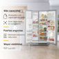 Refrigerador 21 pies cúbicos Side by Side Xpert Energy Saver Gris