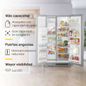 Refrigerador 25 pies cúbicos Side by Side Xpert Energy Saver Gris