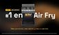Estufa de gas 30 pulgadas Xpert Air Fry Cooking con puerta acabado espejo