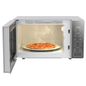 Combo Estufa a gas al piso Negra + Horno de microondas 0.7 pies