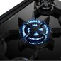 Estufa de Gas Xpert Air Cooking Doble Horno con 5 quemadores Acero Inoxidable Negro