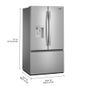 Refrigerador 30 pies French Door Xpert Inverter Antifingerprint