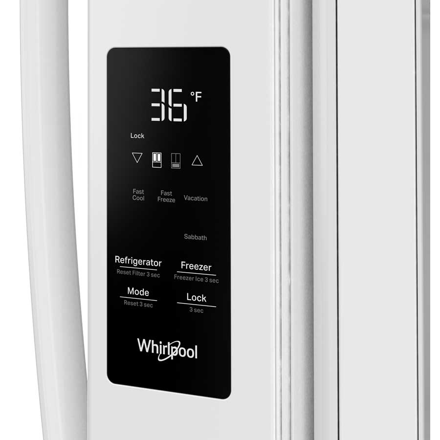 Refrigerador French Door Xpert Inverter 31 ft³ Blanco-Whirlpool Mexico ...