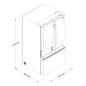 Refrigerador French Door Xpert Inverter 31 ft³ Blanco