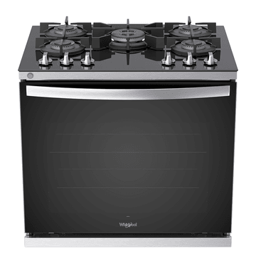 Estufa de Gas Empotrable 30" con 5 quemadores Gris WER7600S 1