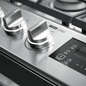 Estufa de Gas Side Door De Piso 30" con 5 quemadores Gris 6
