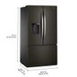 Refrigerador French Door Xpert Inverter 30 ft³  Negro