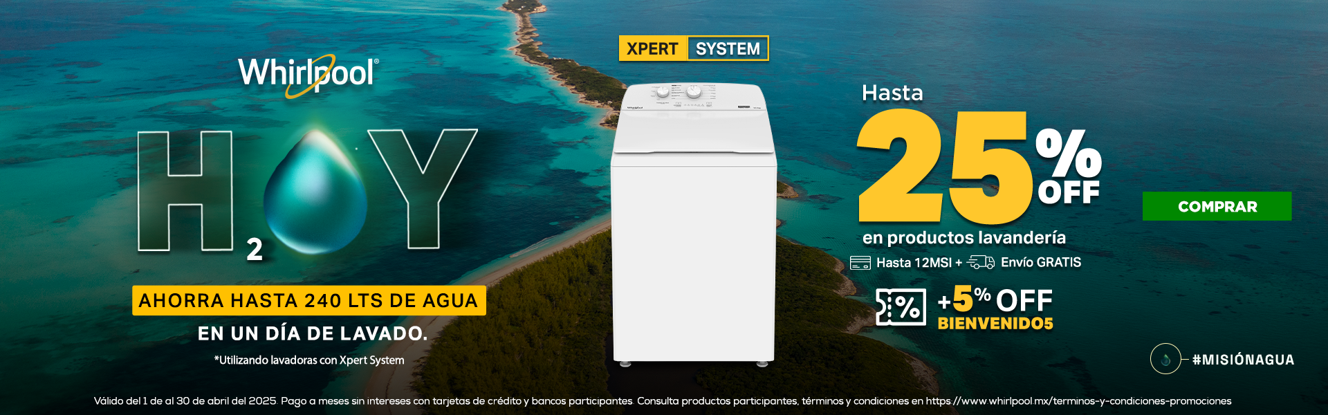 Lavandería 25% OFF