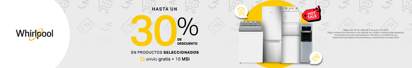 Ofertas Whirlpool Hot Sale