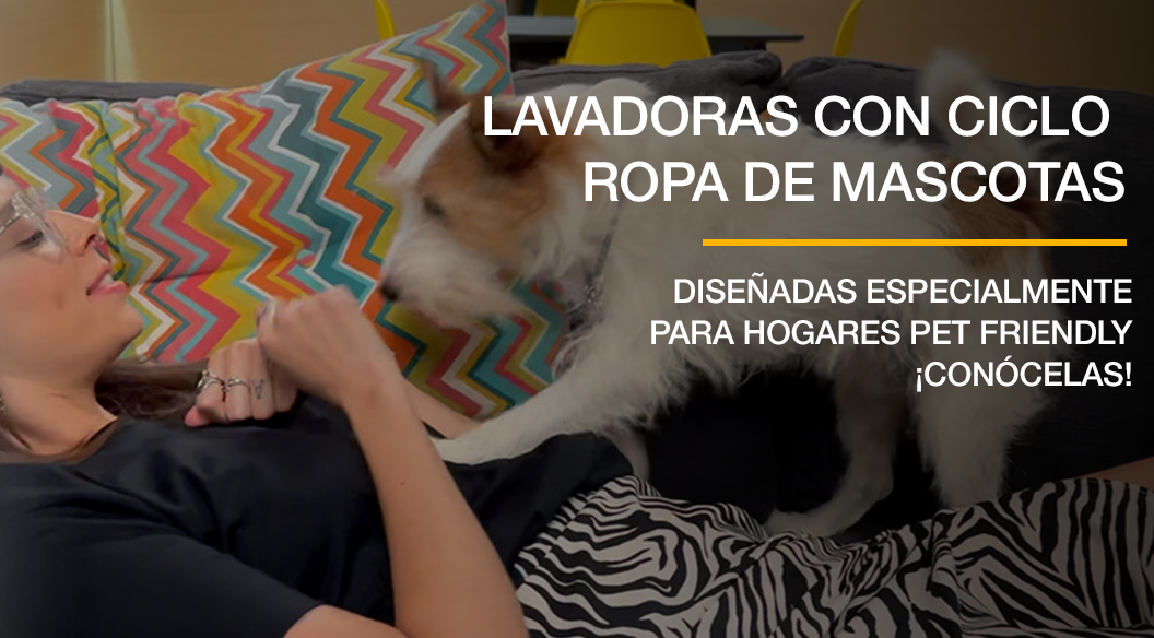 Lavadoras Whirlpool Pet Friendly
