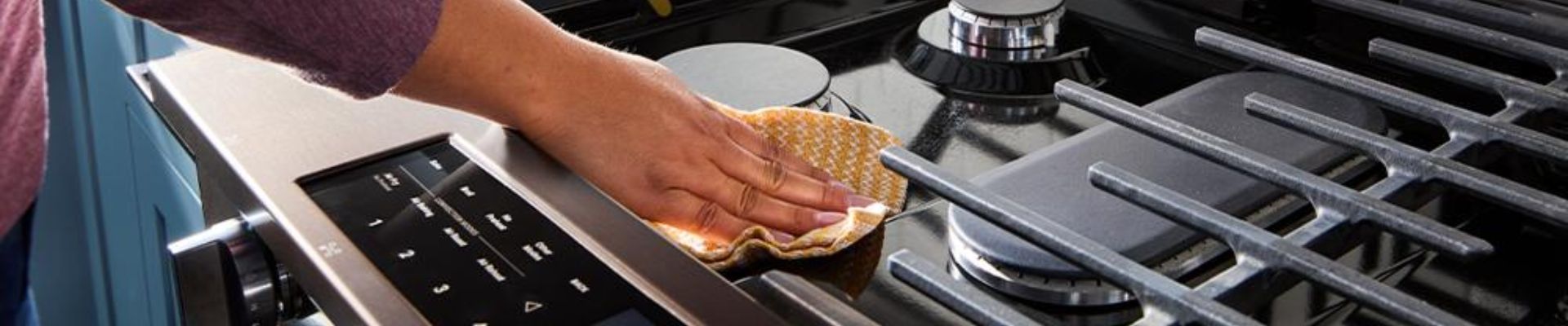 Banner cómo limpiar una estufa
